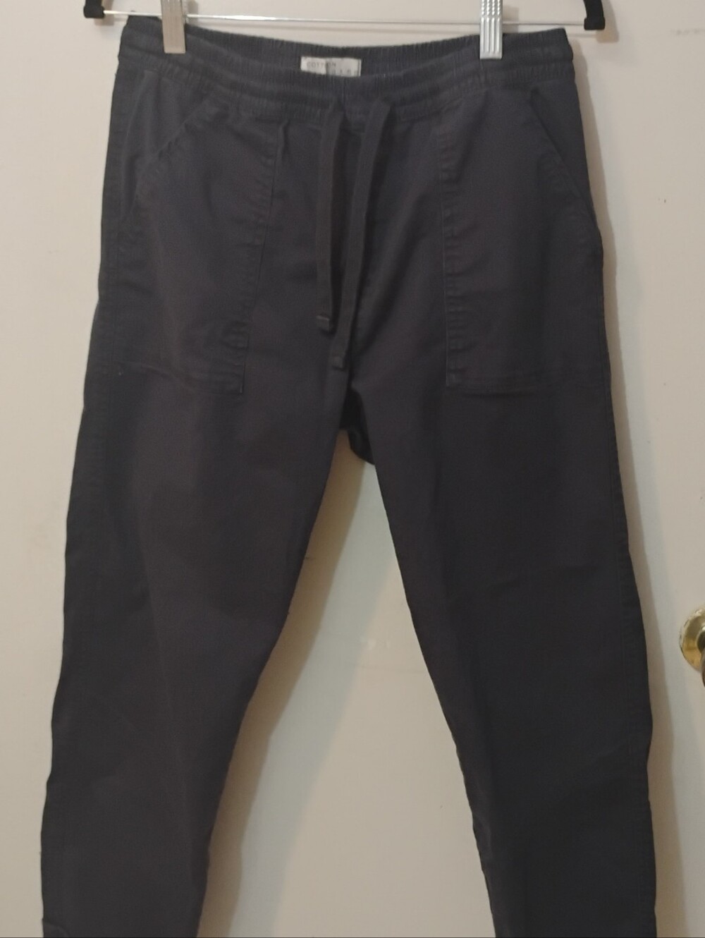 Women's Drawstring Joggers in Navy